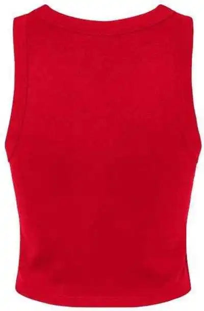 Bella + Canvas 1019 Women’s Micro Rib Racer Tank Solid Red Blend