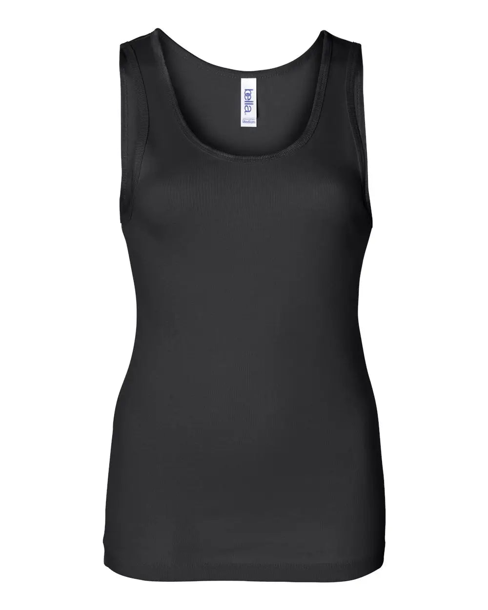 Bella + Canvas 1080 Women’s Baby Rib Tank - Black
