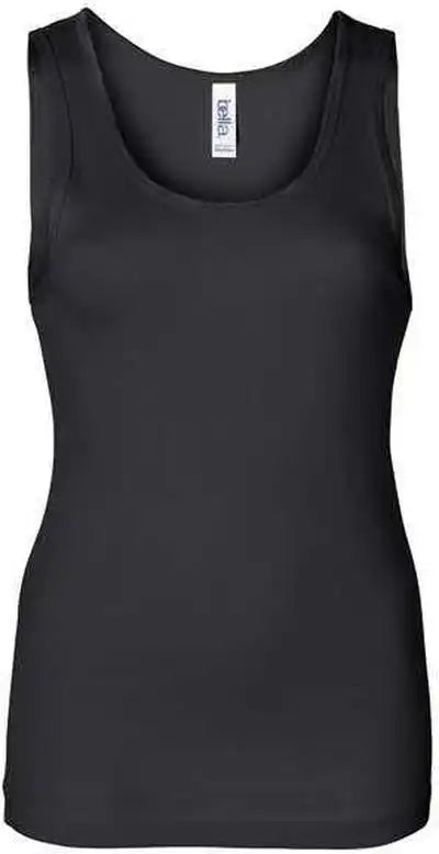 Bella + Canvas 1080 Women’s Baby Rib Tank Black