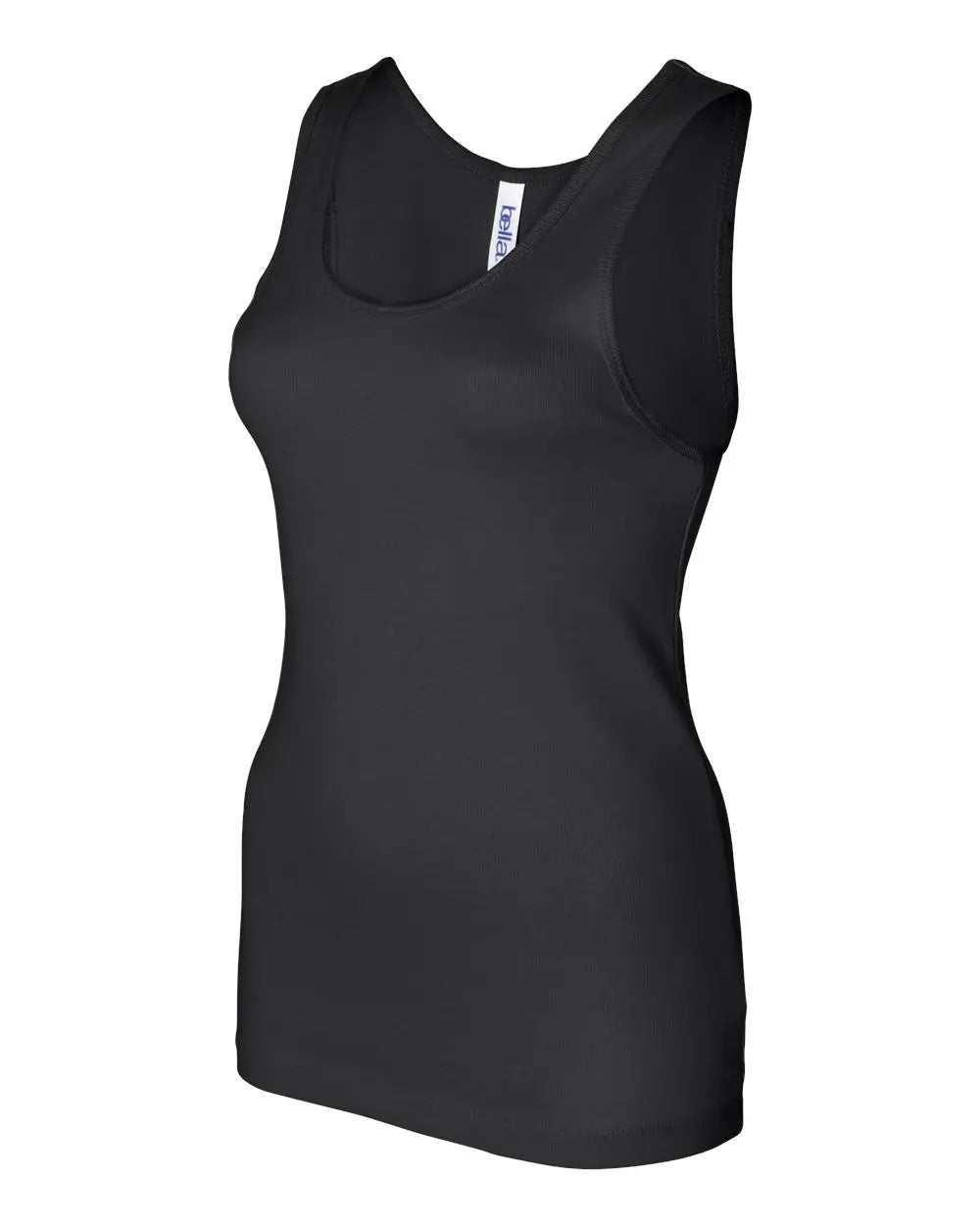 Bella + Canvas 1080 Women’s Baby Rib Tank - Black - s