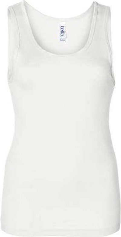 Bella + Canvas 1080 Women’s Baby Rib Tank - White