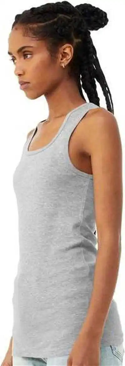 Bella + Canvas 1081 Women’s Micro Rib Tank - Athletic Heather