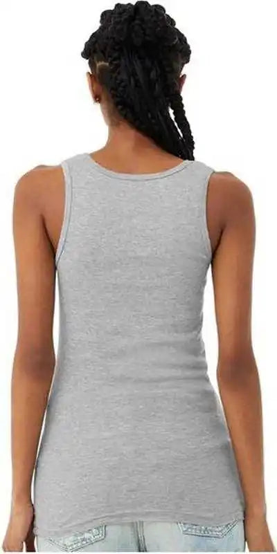 Bella + Canvas 1081 Women’s Micro Rib Tank - Athletic Heather