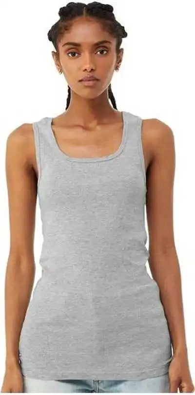 Bella + Canvas 1081 Women’s Micro Rib Tank - Athletic Heather
