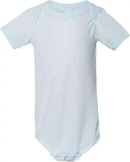 Bella + Canvas 134b Baby Triblend Short Sleeve one Piece Ice Blue