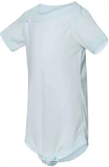 Bella + Canvas 134b Baby Triblend Short Sleeve one Piece Ice Blue