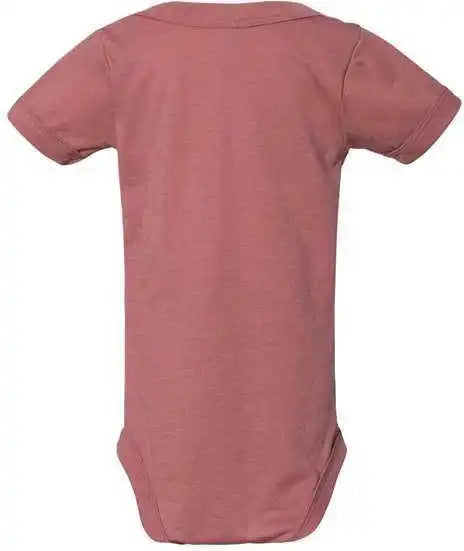 Bella + Canvas 134b Baby Triblend Short Sleeve one Piece Mauve