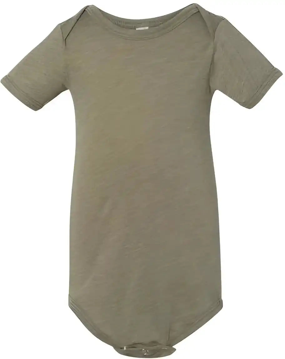 Bella + Canvas 134b Baby Triblend Short Sleeve one Piece Olive