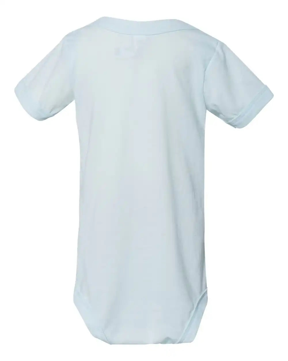 Bella + Canvas 134b Infant Triblend Short Sleeve one Piece - Ice Blue - 3/6