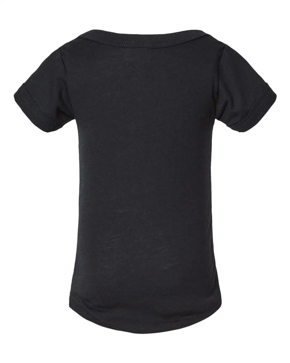 Bella + Canvas 134b Infant Triblend Short Sleeve one Piece - Solid Black