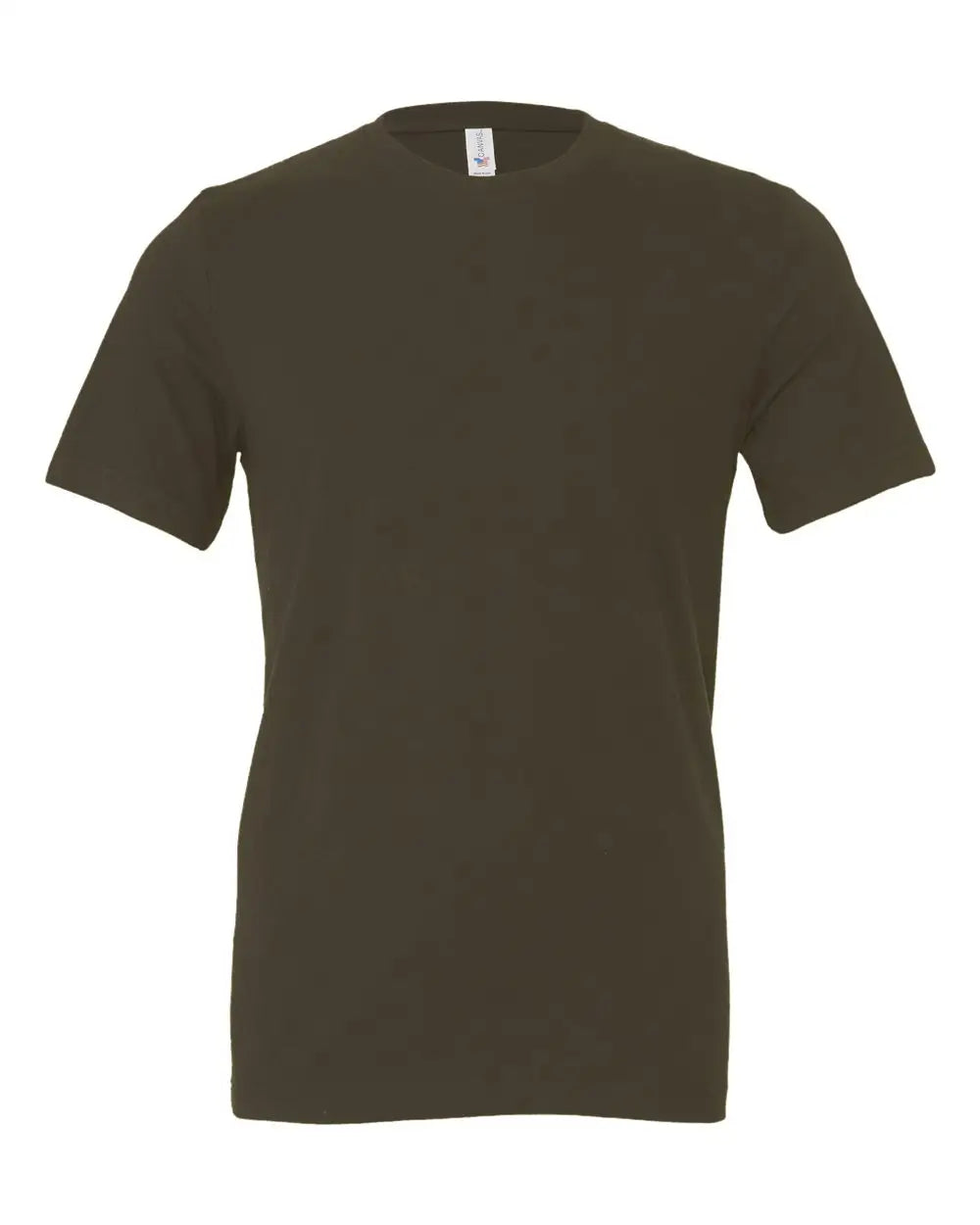 Bella + Canvas 3001 Jersey Tee - Army - Green / Xs