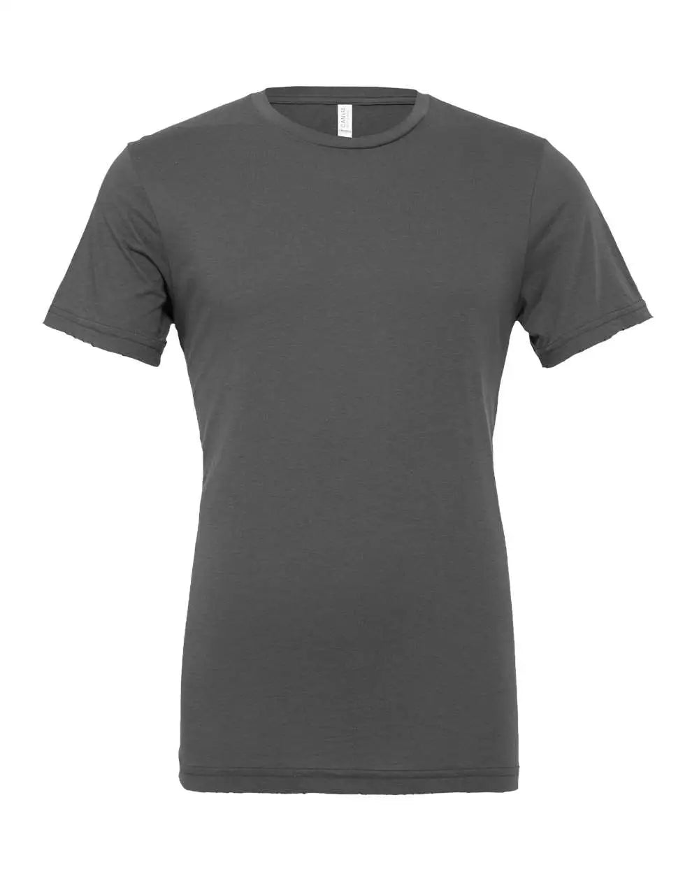 Bella + Canvas 3001 Jersey Tee - Asphalt - Dark Gray / Xs