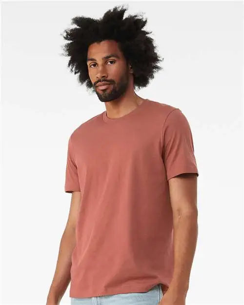 Bella + Canvas 3001 Jersey Tee - Clay