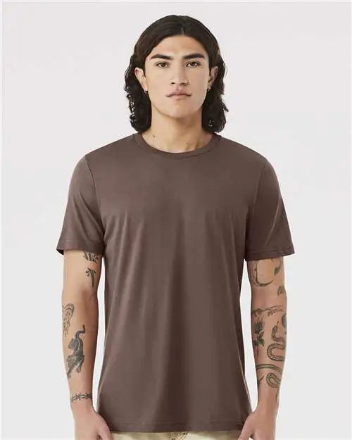 Bella + Canvas 3001 Jersey Tee - Cocoa
