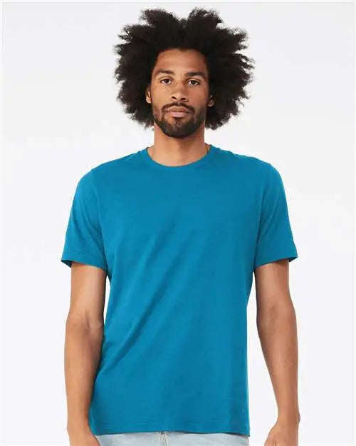 Bella + Canvas 3001 Jersey Tee - Electric Blue