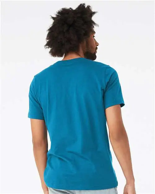 Bella + Canvas 3001 Jersey Tee - Electric Blue