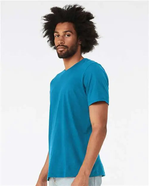 Bella + Canvas 3001 Jersey Tee - Electric Blue