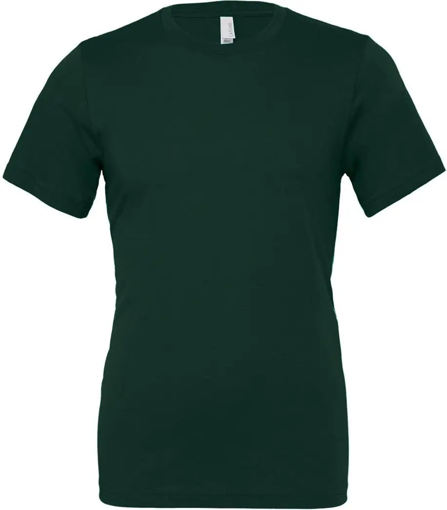 Bella + Canvas 3001 Jersey Tee - Forest - Xs