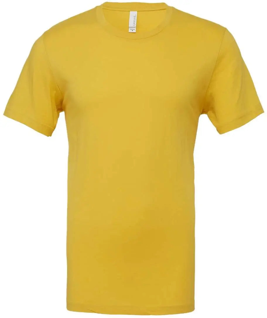 Bella + Canvas 3001 Jersey Tee - Maize Yellow - Gold / Xs