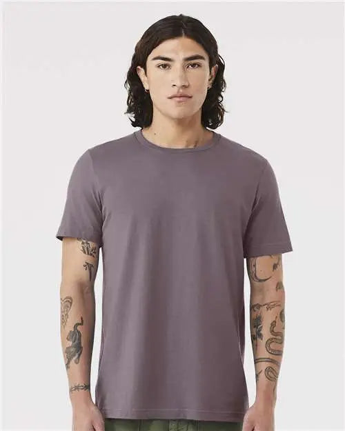 Bella + Canvas 3001 Jersey Tee - Purple Storm