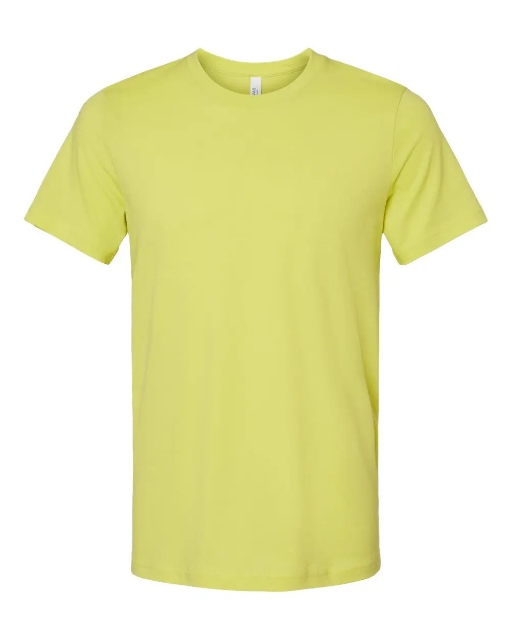 Bella + Canvas 3001 Jersey Tee - Strobe - Lime / Xs