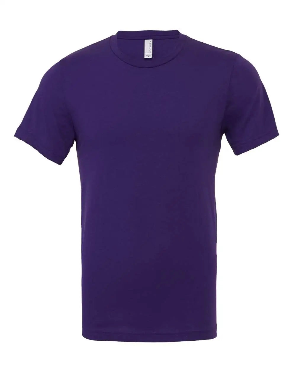 Bella + Canvas 3001 Jersey Tee - Team Purple - Xs