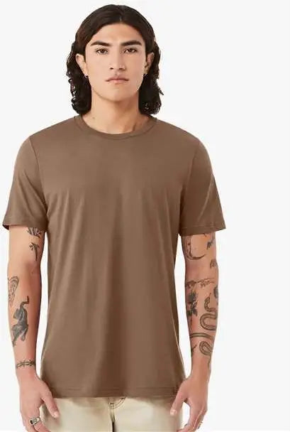 Bella + Canvas 3001 Jersey Tee - Vintage Brown