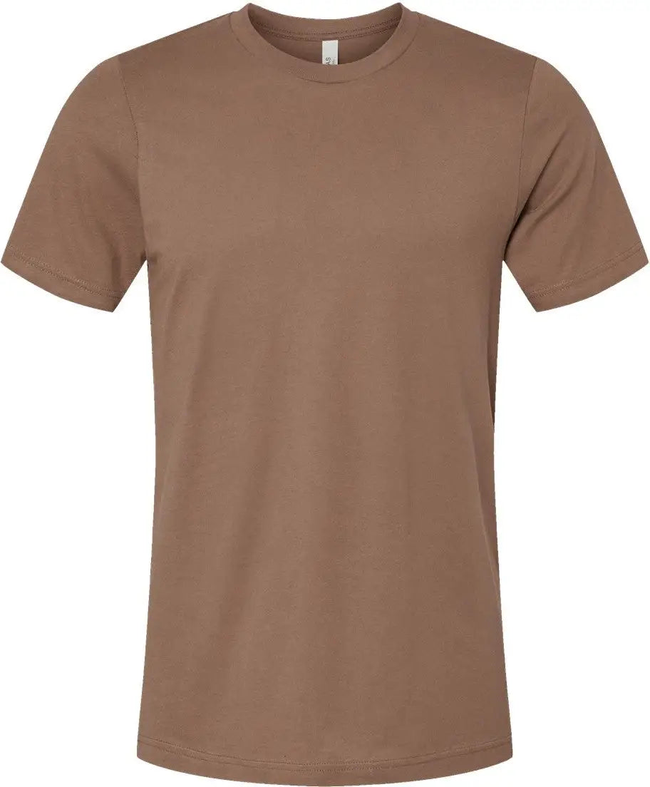 Bella + Canvas 3001 Jersey Tee - Vintage Brown - Xs