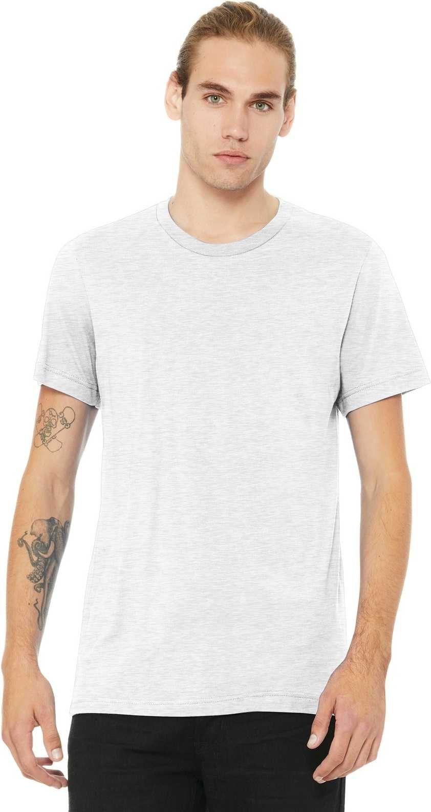 Bella + Canvas 3001 Unisex Jersey Tee - Ash