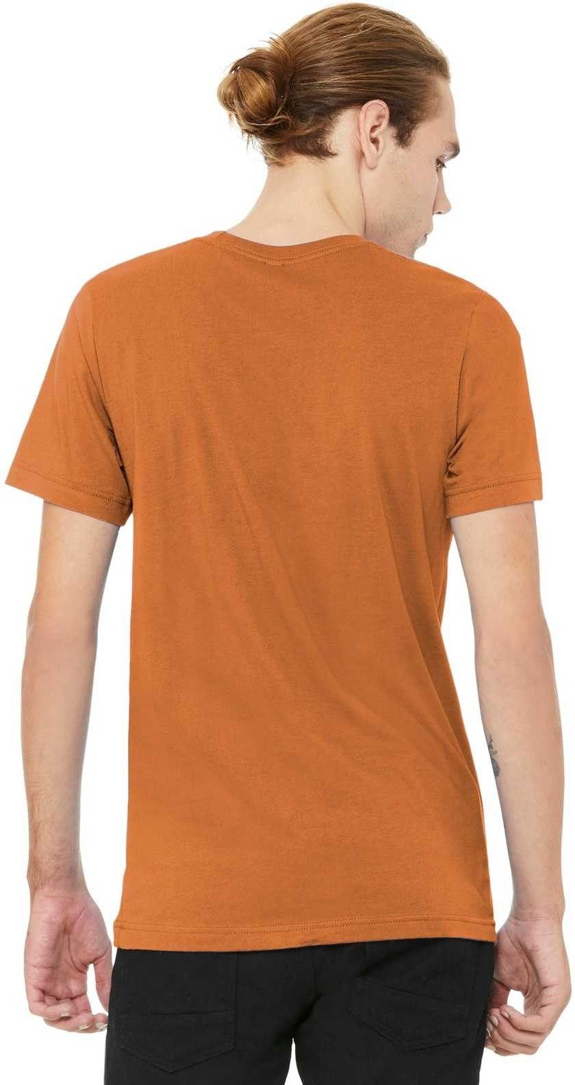 Bella + Canvas 3001 Unisex Jersey Tee - Burnt Orange