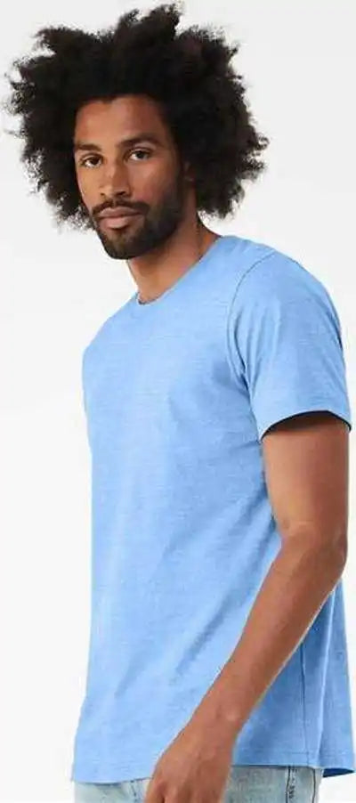 Bella + Canvas 3001 Unisex Jersey Tee Carolina Blue