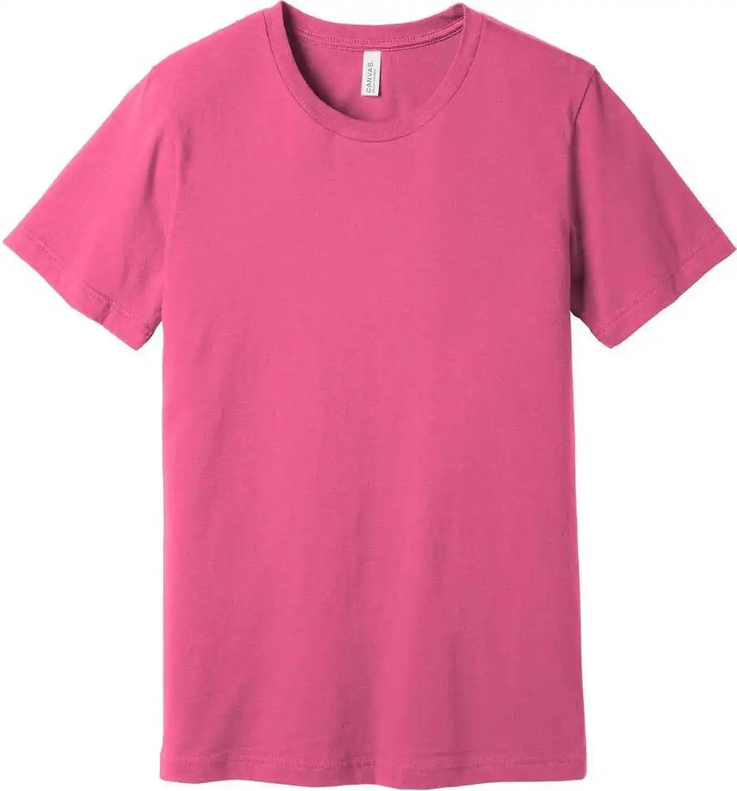 Bella + Canvas 3001 Unisex Jersey Tee Charity Pink