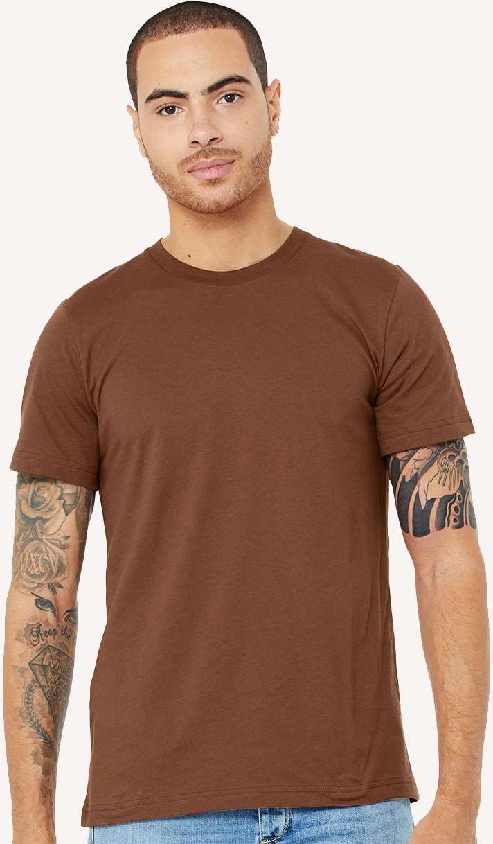 Bella + Canvas 3001 Unisex Jersey Tee - Chestnut
