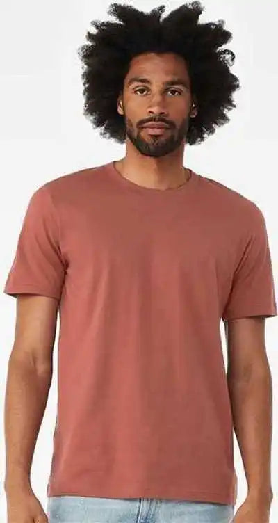 Bella + Canvas 3001 Unisex Jersey Tee Clay
