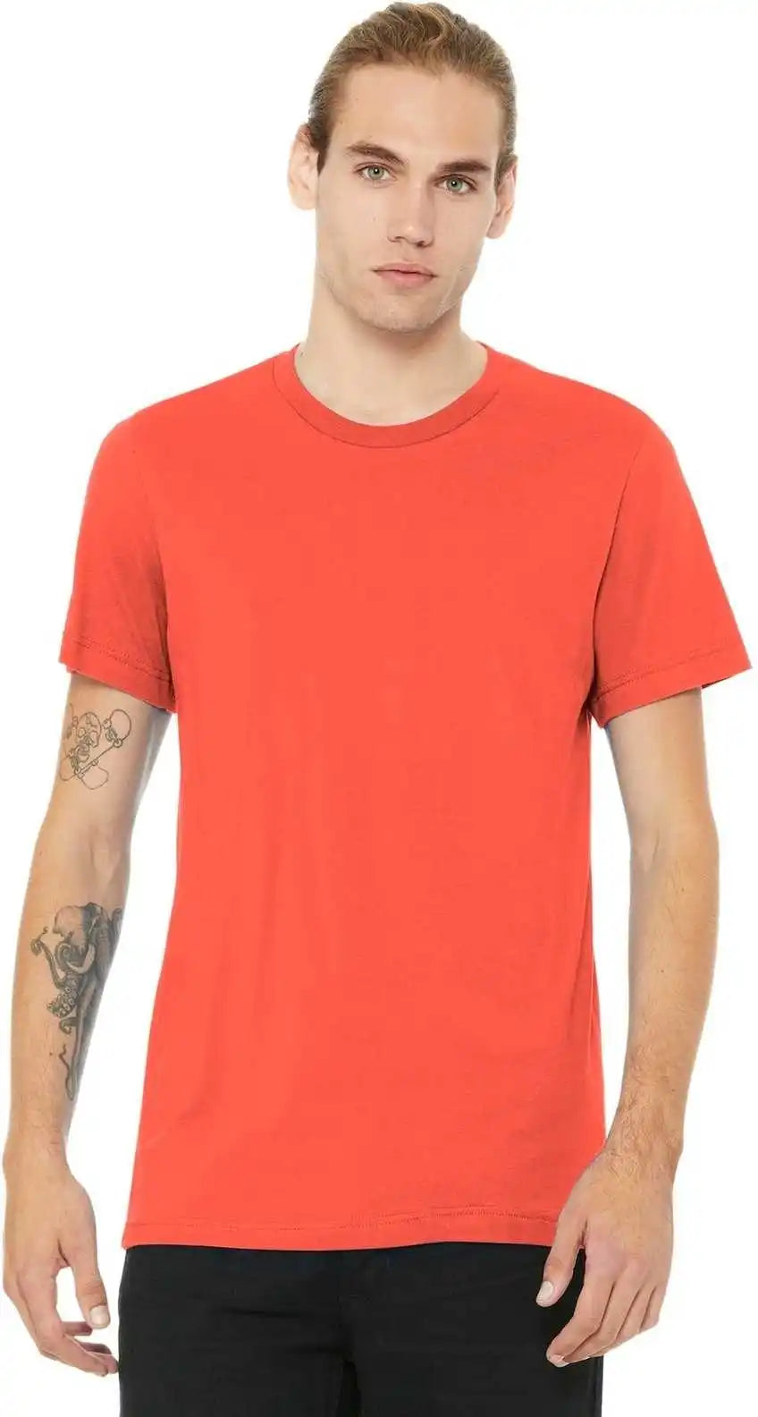 Bella + Canvas 3001 Unisex Jersey Tee - Coral