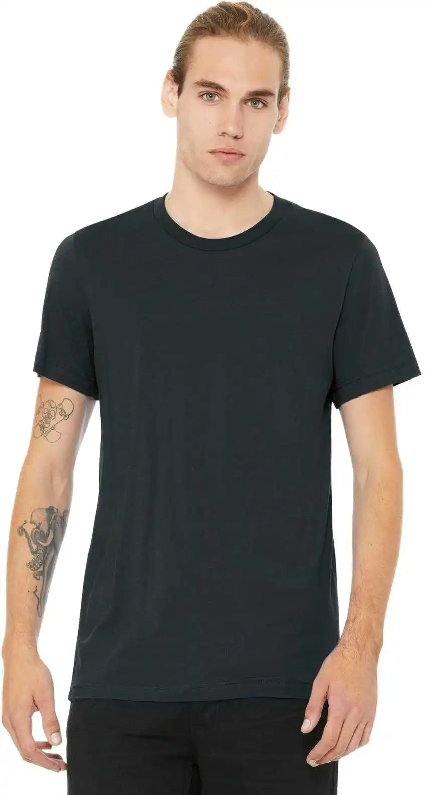 Bella + Canvas 3001 Unisex Jersey Tee Dark Gray