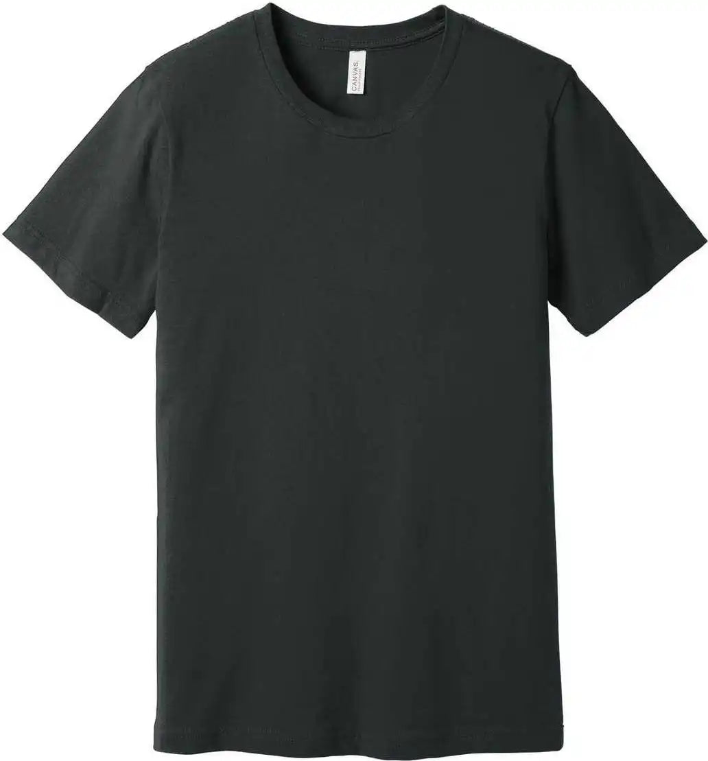 Bella + Canvas 3001 Unisex Jersey Tee Dark Gray