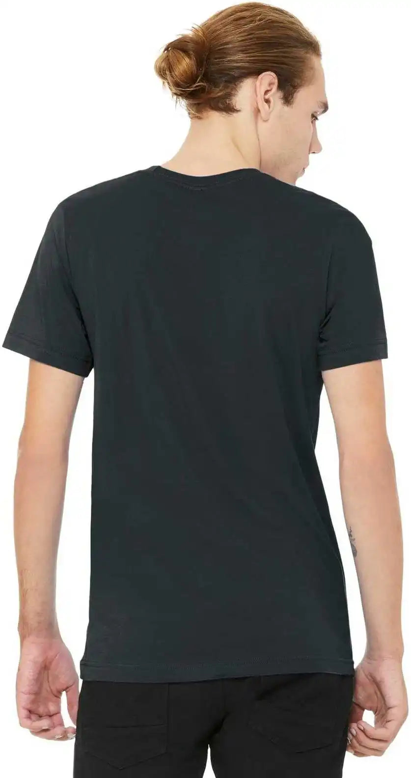 Bella + Canvas 3001 Unisex Jersey Tee Dark Gray