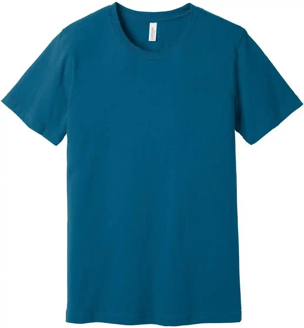 Bella + Canvas 3001 Unisex Jersey Tee - Deep Teal