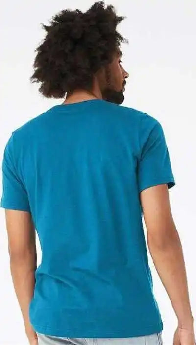 Bella + Canvas 3001 Unisex Jersey Tee Electric Blue