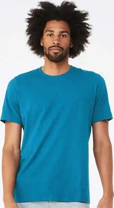 Bella + Canvas 3001 Unisex Jersey Tee Electric Blue