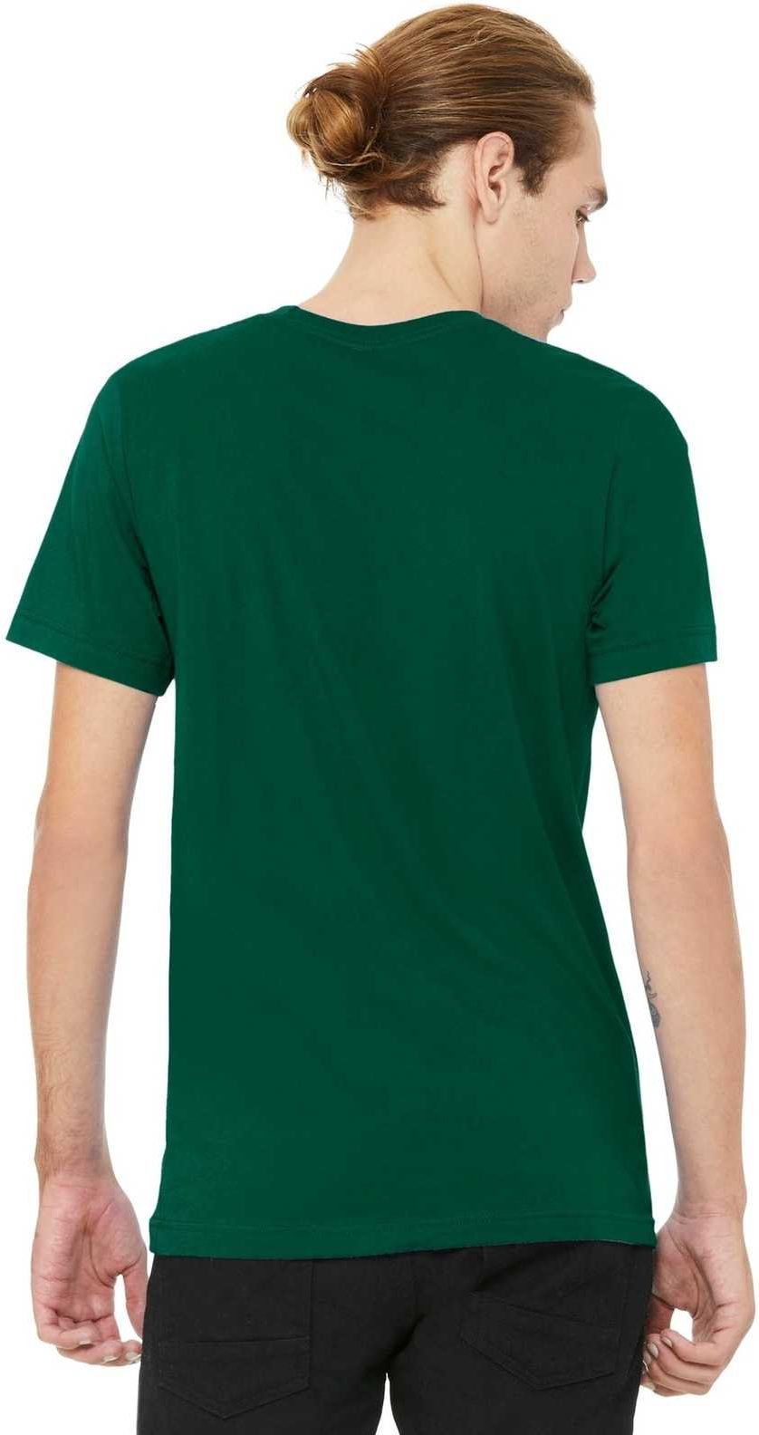Bella + Canvas 3001 Unisex Jersey Tee - Evergreen