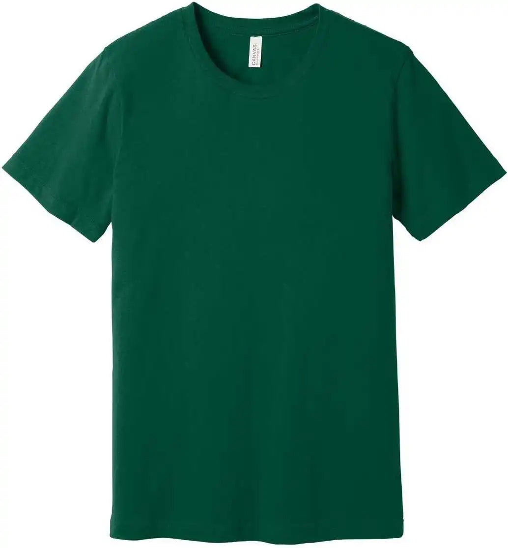 Bella + Canvas 3001 Unisex Jersey Tee - Evergreen