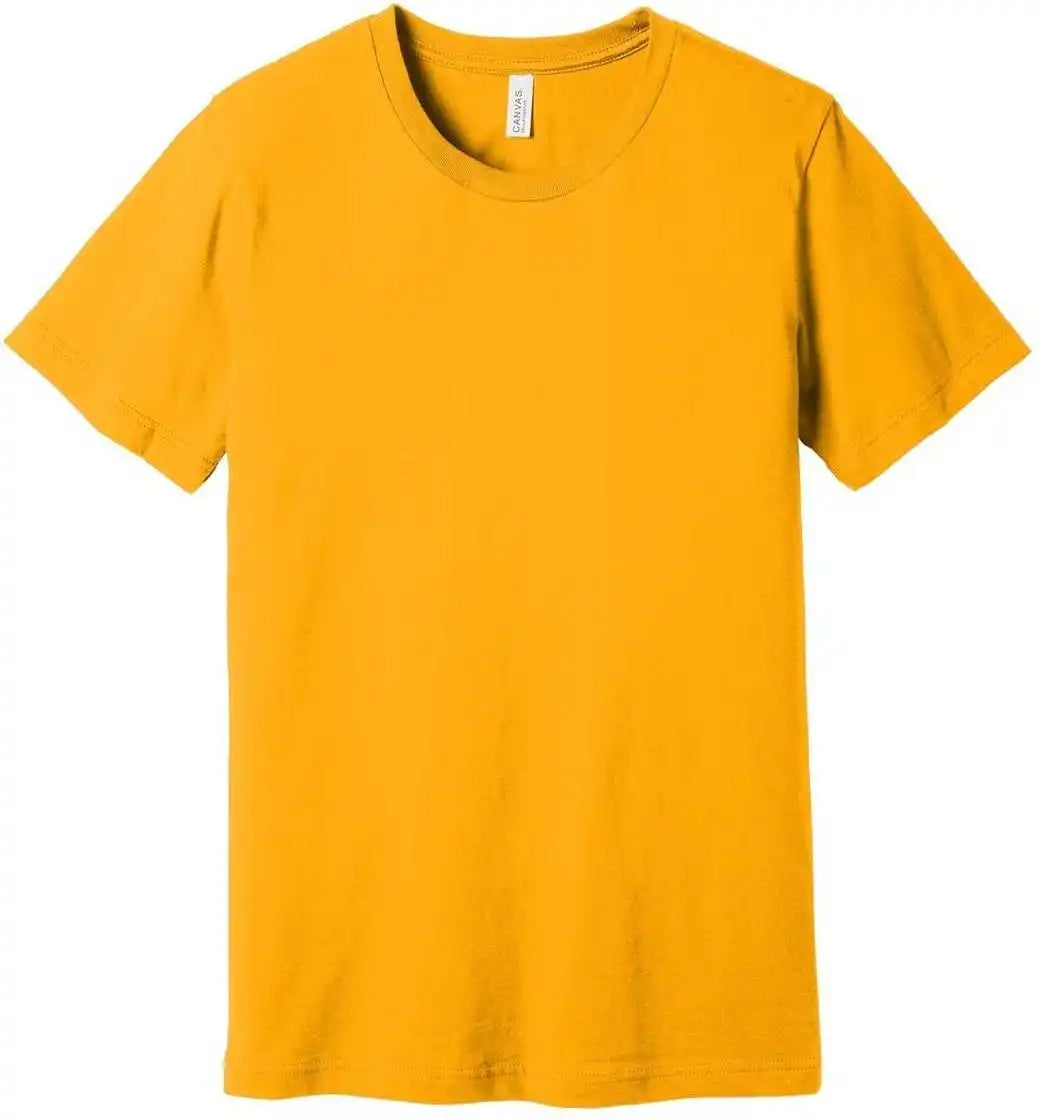 Bella + Canvas 3001 Unisex Jersey Tee - Gold