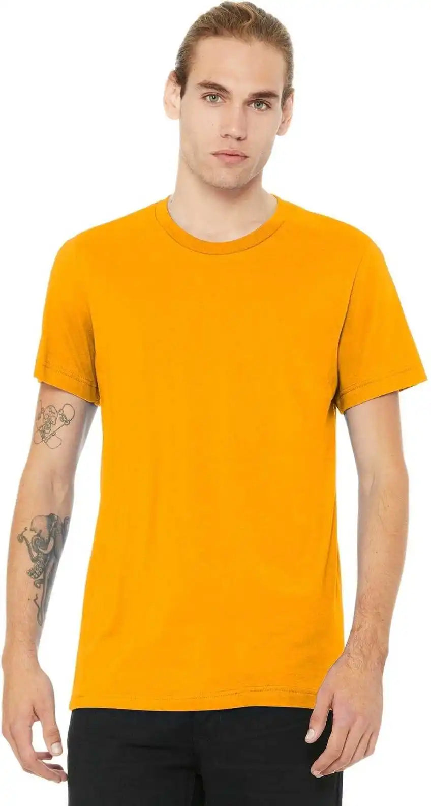 Bella + Canvas 3001 Unisex Jersey Tee - Gold