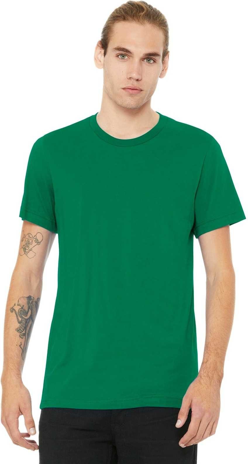 Bella + Canvas 3001 Unisex Jersey Tee - Kelly