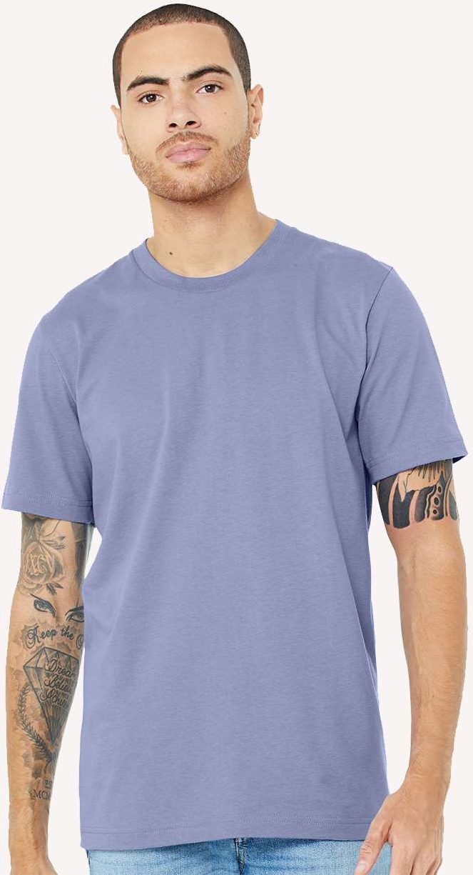 Bella + Canvas 3001 Unisex Jersey Tee - Lavender Blue
