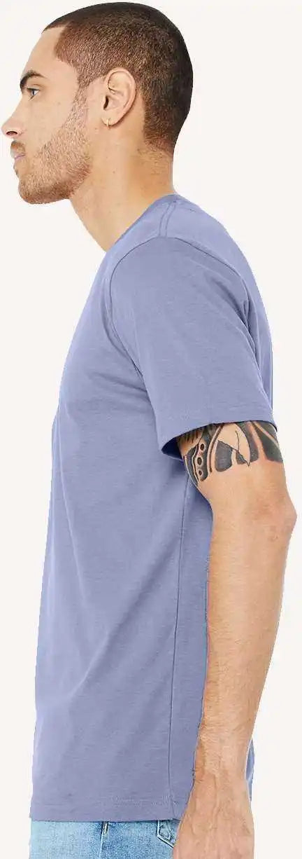 Bella + Canvas 3001 Unisex Jersey Tee - Lavender Blue