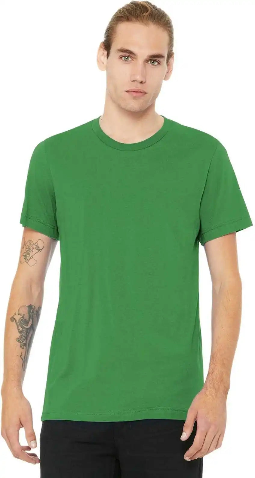 Bella + Canvas 3001 Unisex Jersey Tee Leaf