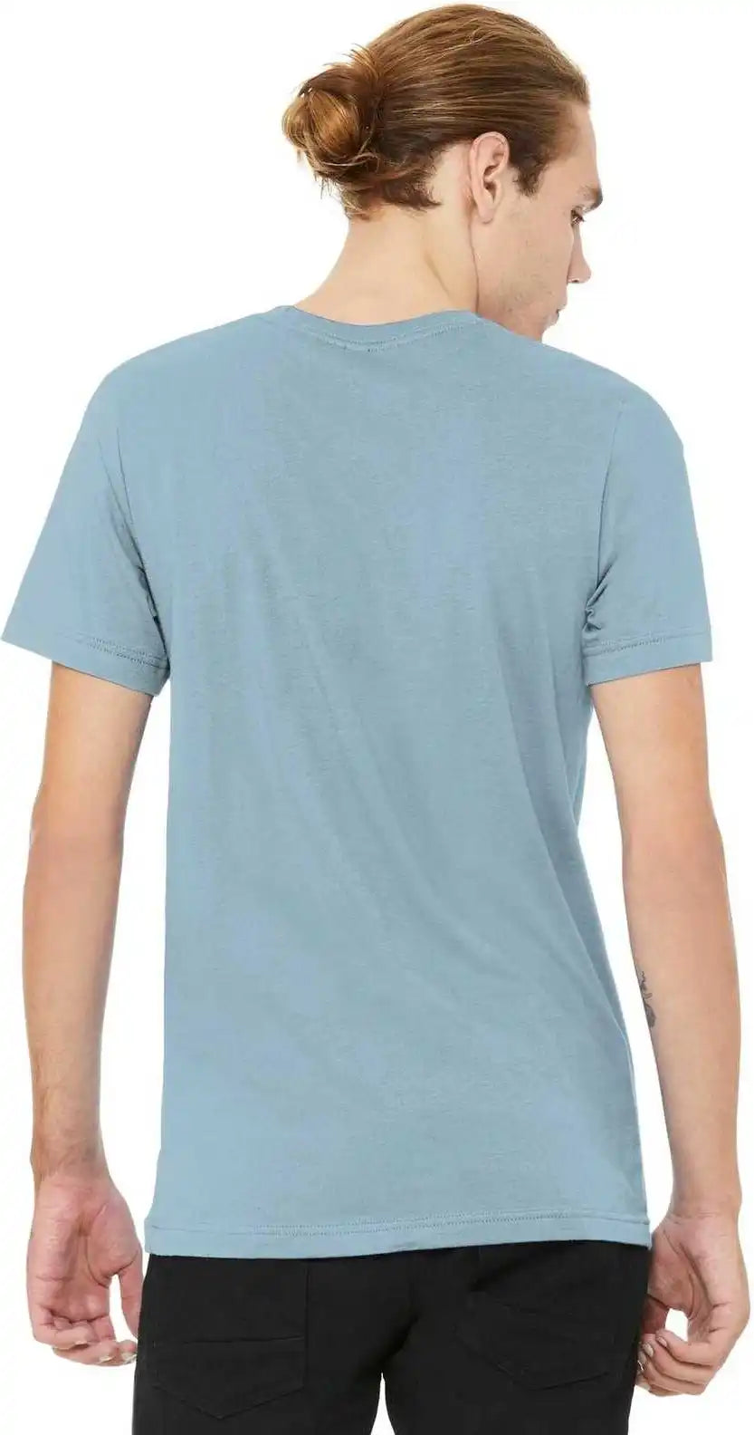 Bella + Canvas 3001 Unisex Jersey Tee Light Blue